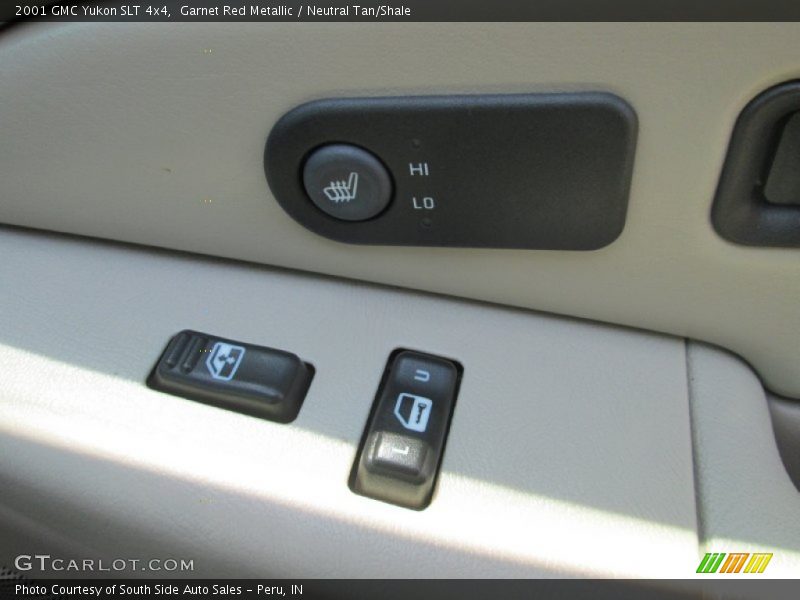 Garnet Red Metallic / Neutral Tan/Shale 2001 GMC Yukon SLT 4x4
