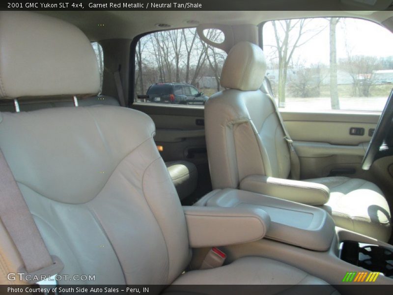 Garnet Red Metallic / Neutral Tan/Shale 2001 GMC Yukon SLT 4x4