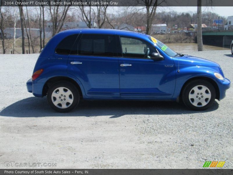 Electric Blue Pearlcoat / Dark Slate Gray 2004 Chrysler PT Cruiser