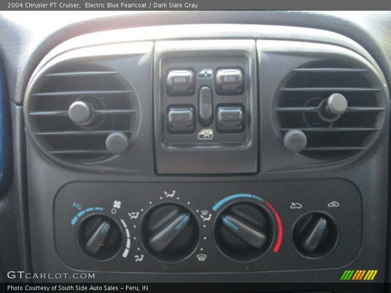 Electric Blue Pearlcoat / Dark Slate Gray 2004 Chrysler PT Cruiser