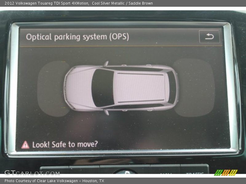 Cool Silver Metallic / Saddle Brown 2012 Volkswagen Touareg TDI Sport 4XMotion