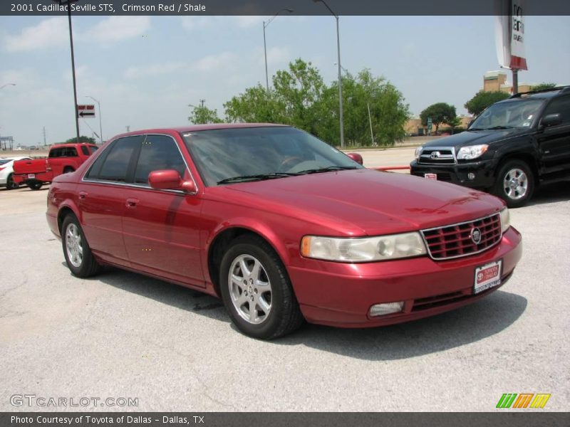 Crimson Red / Shale 2001 Cadillac Seville STS