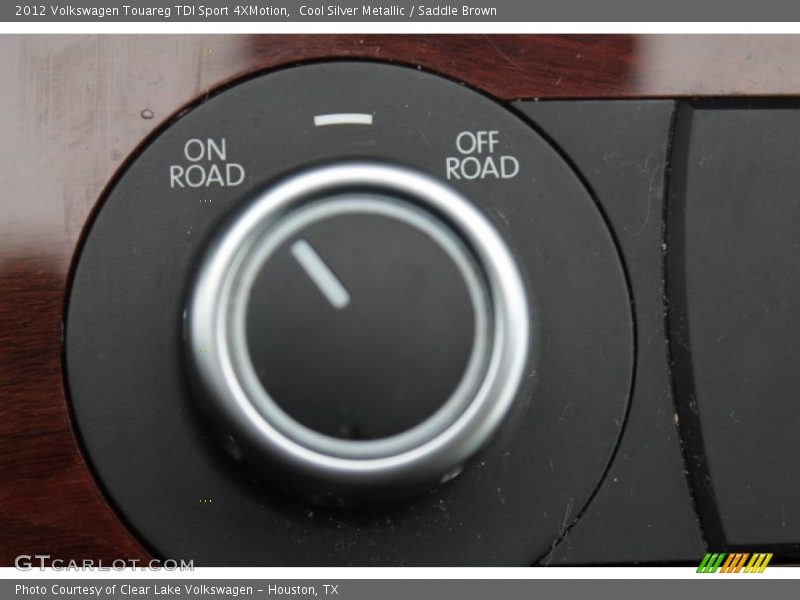 Cool Silver Metallic / Saddle Brown 2012 Volkswagen Touareg TDI Sport 4XMotion