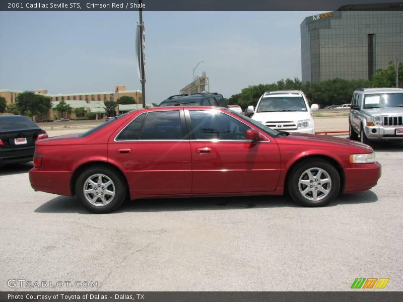 Crimson Red / Shale 2001 Cadillac Seville STS