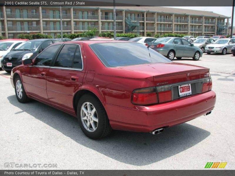 Crimson Red / Shale 2001 Cadillac Seville STS