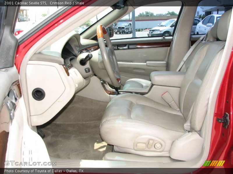 Crimson Red / Shale 2001 Cadillac Seville STS