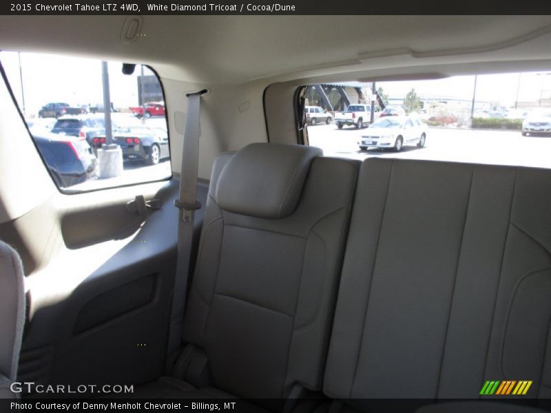 White Diamond Tricoat / Cocoa/Dune 2015 Chevrolet Tahoe LTZ 4WD
