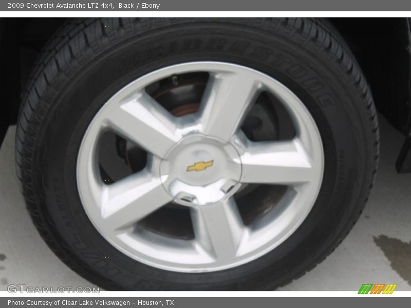 Black / Ebony 2009 Chevrolet Avalanche LTZ 4x4
