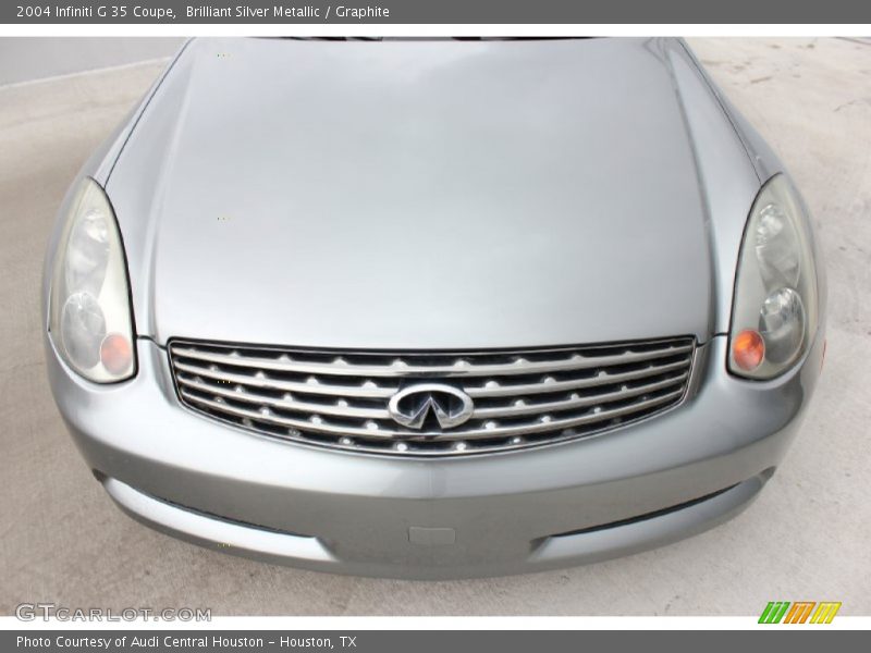 Brilliant Silver Metallic / Graphite 2004 Infiniti G 35 Coupe