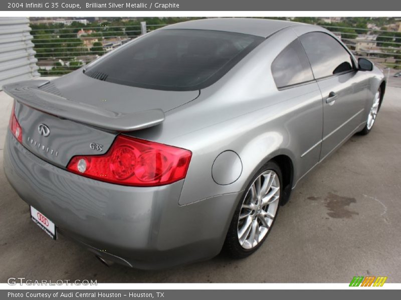 Brilliant Silver Metallic / Graphite 2004 Infiniti G 35 Coupe