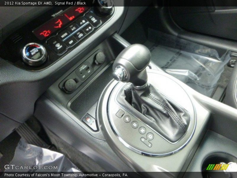  2012 Sportage EX AWD 6 Speed Automatic Shifter