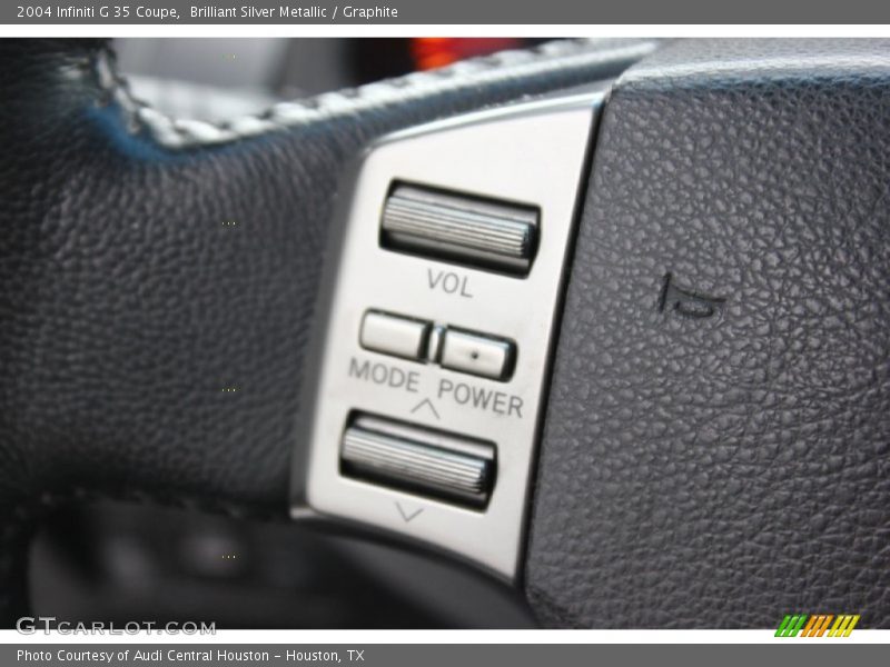 Brilliant Silver Metallic / Graphite 2004 Infiniti G 35 Coupe
