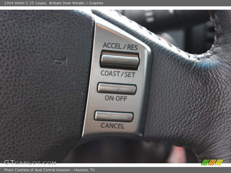 Brilliant Silver Metallic / Graphite 2004 Infiniti G 35 Coupe