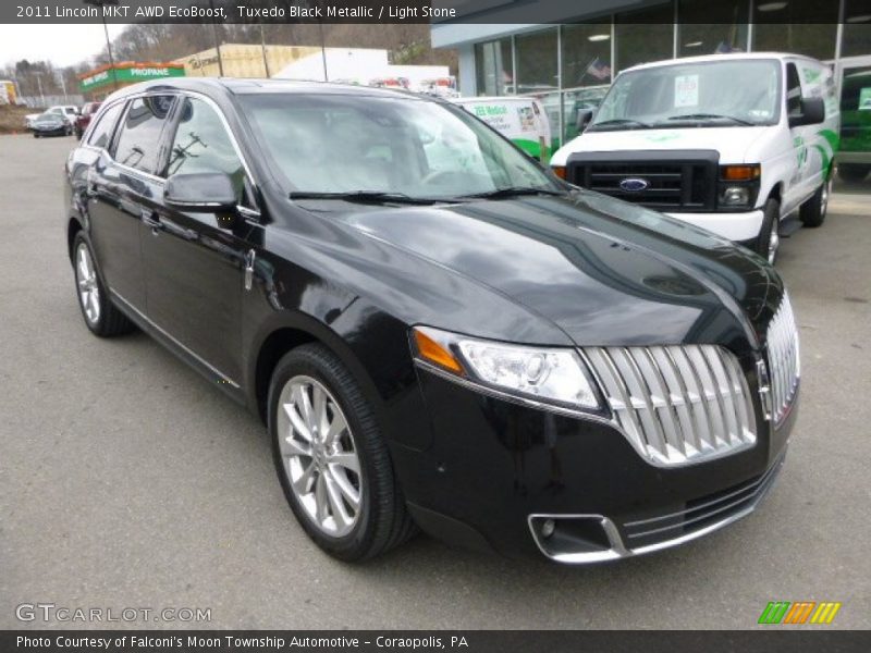 Tuxedo Black Metallic / Light Stone 2011 Lincoln MKT AWD EcoBoost