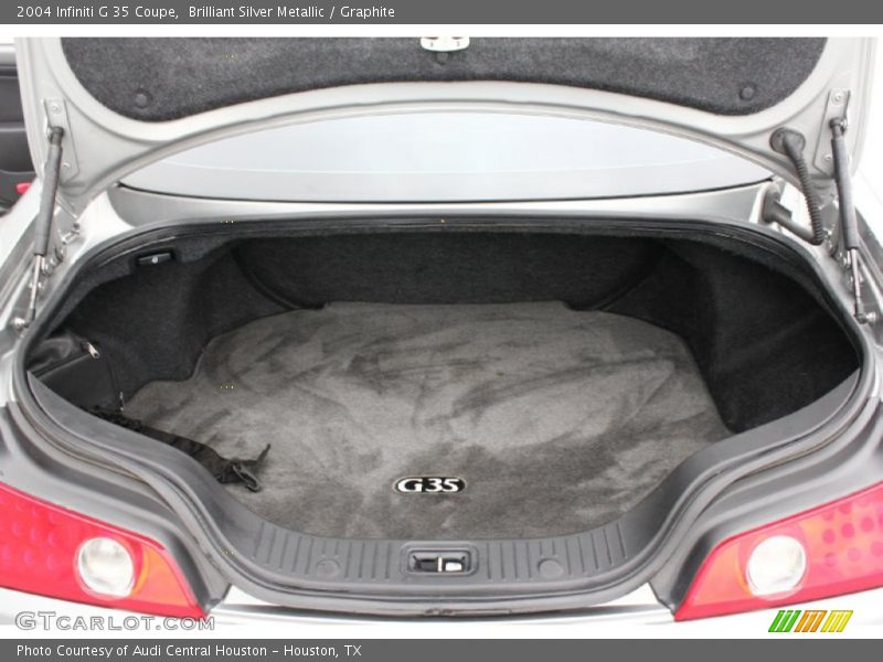 Brilliant Silver Metallic / Graphite 2004 Infiniti G 35 Coupe