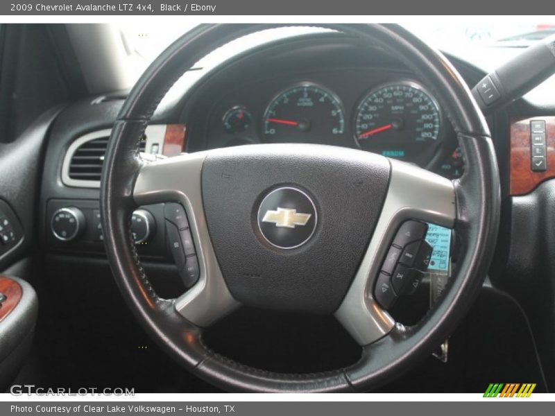 Black / Ebony 2009 Chevrolet Avalanche LTZ 4x4