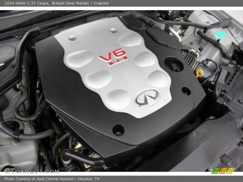 Brilliant Silver Metallic / Graphite 2004 Infiniti G 35 Coupe