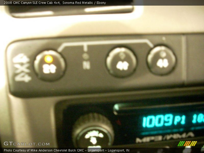 Sonoma Red Metallic / Ebony 2008 GMC Canyon SLE Crew Cab 4x4