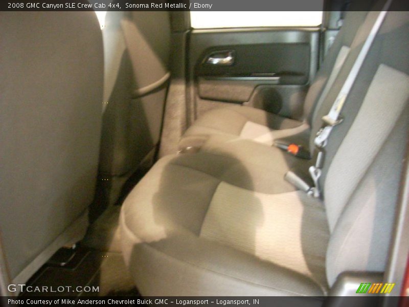 Sonoma Red Metallic / Ebony 2008 GMC Canyon SLE Crew Cab 4x4