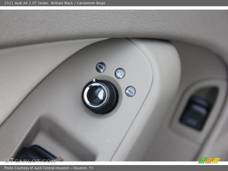 Brilliant Black / Cardamom Beige 2011 Audi A4 2.0T Sedan