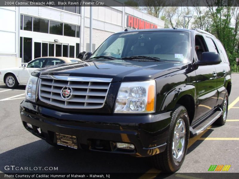 Black Raven / Pewter Gray 2004 Cadillac Escalade AWD