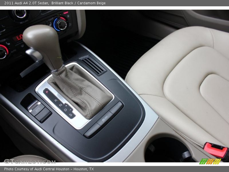 Brilliant Black / Cardamom Beige 2011 Audi A4 2.0T Sedan