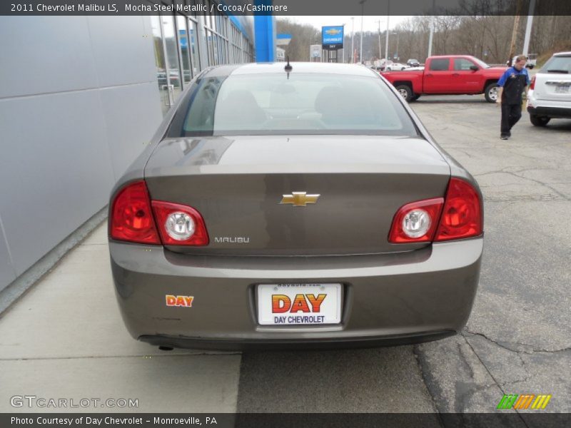 Mocha Steel Metallic / Cocoa/Cashmere 2011 Chevrolet Malibu LS