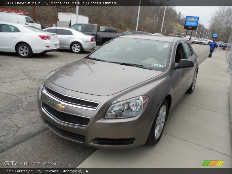 Mocha Steel Metallic / Cocoa/Cashmere 2011 Chevrolet Malibu LS