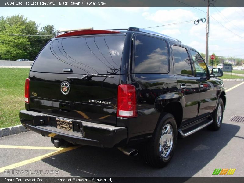 Black Raven / Pewter Gray 2004 Cadillac Escalade AWD