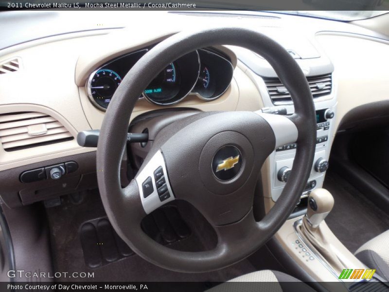 Mocha Steel Metallic / Cocoa/Cashmere 2011 Chevrolet Malibu LS
