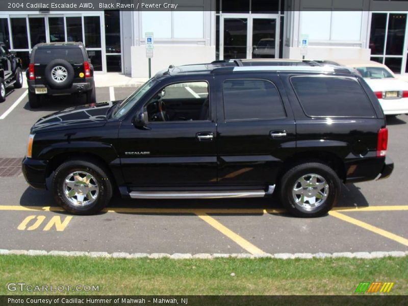 Black Raven / Pewter Gray 2004 Cadillac Escalade AWD