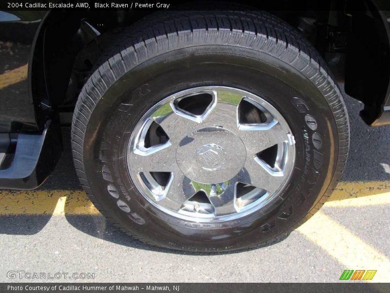 Black Raven / Pewter Gray 2004 Cadillac Escalade AWD