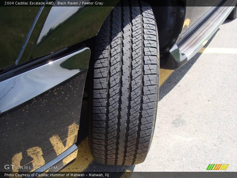 Black Raven / Pewter Gray 2004 Cadillac Escalade AWD
