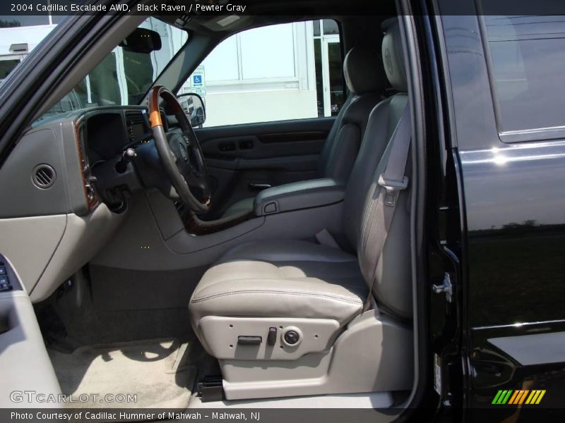 Black Raven / Pewter Gray 2004 Cadillac Escalade AWD