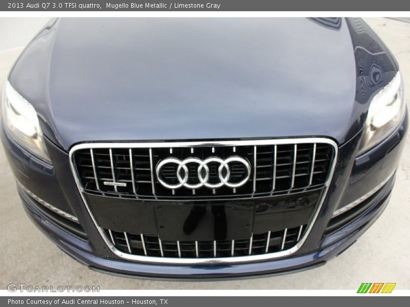 Mugello Blue Metallic / Limestone Gray 2013 Audi Q7 3.0 TFSI quattro