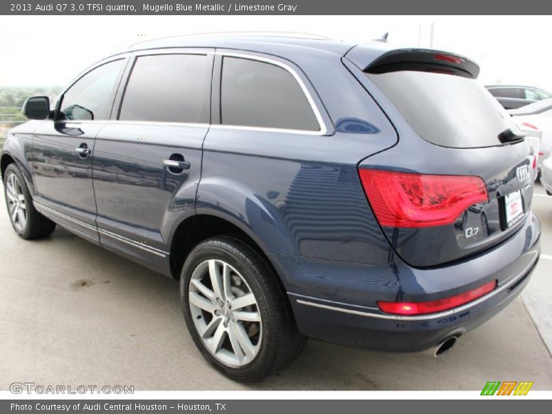 Mugello Blue Metallic / Limestone Gray 2013 Audi Q7 3.0 TFSI quattro