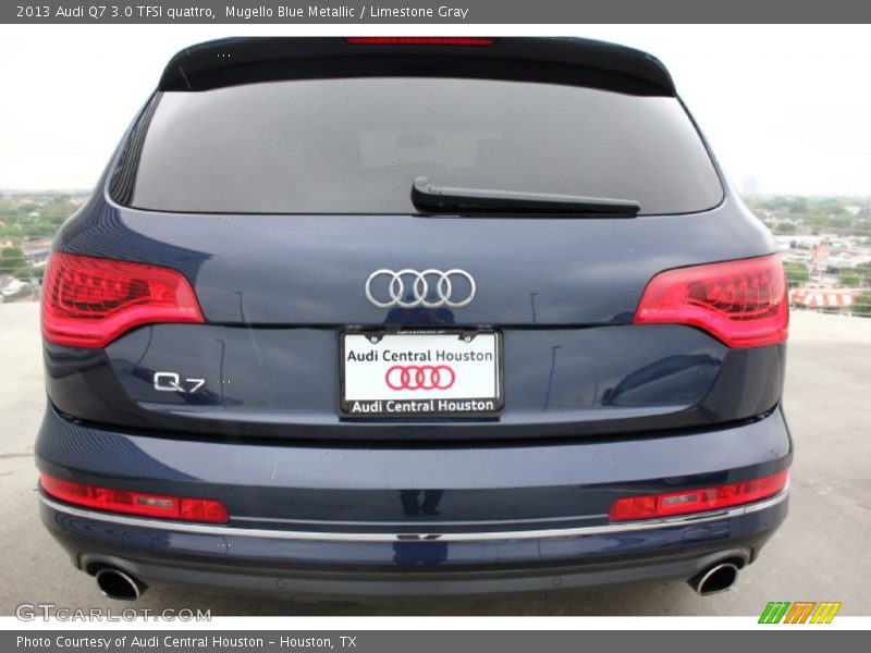 Mugello Blue Metallic / Limestone Gray 2013 Audi Q7 3.0 TFSI quattro