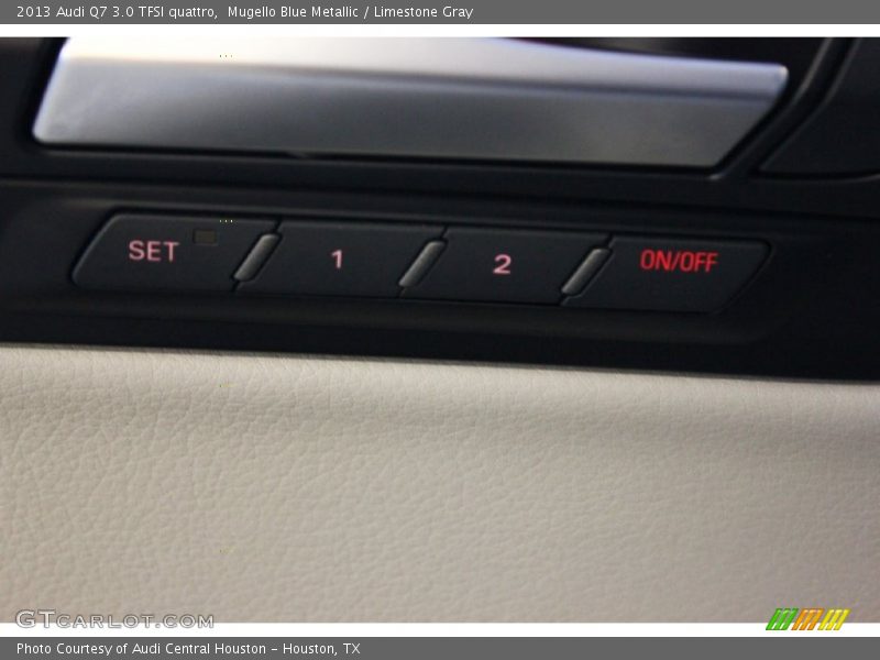 Mugello Blue Metallic / Limestone Gray 2013 Audi Q7 3.0 TFSI quattro