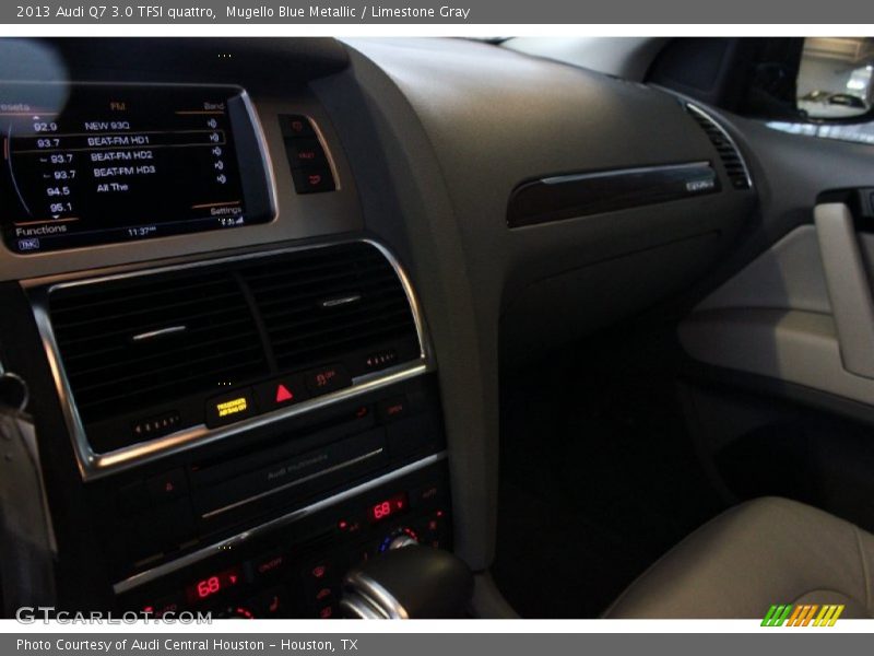 Mugello Blue Metallic / Limestone Gray 2013 Audi Q7 3.0 TFSI quattro