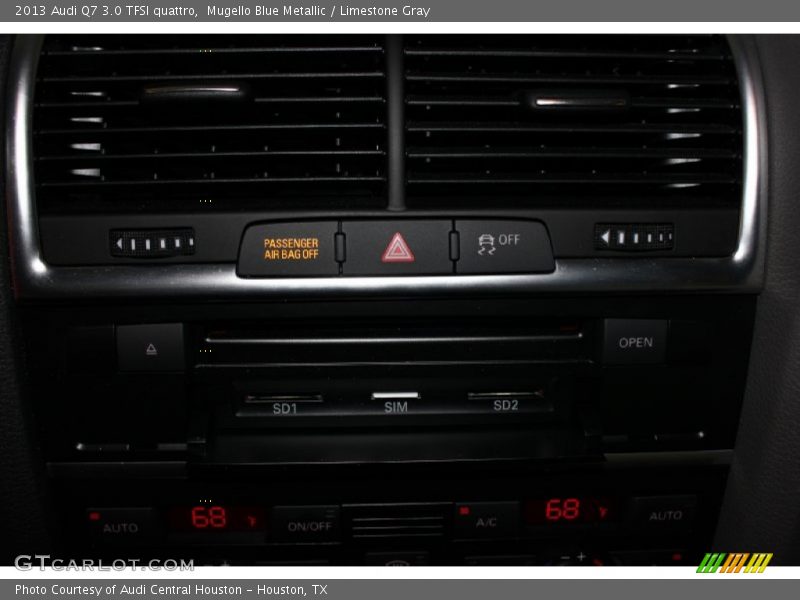 Mugello Blue Metallic / Limestone Gray 2013 Audi Q7 3.0 TFSI quattro