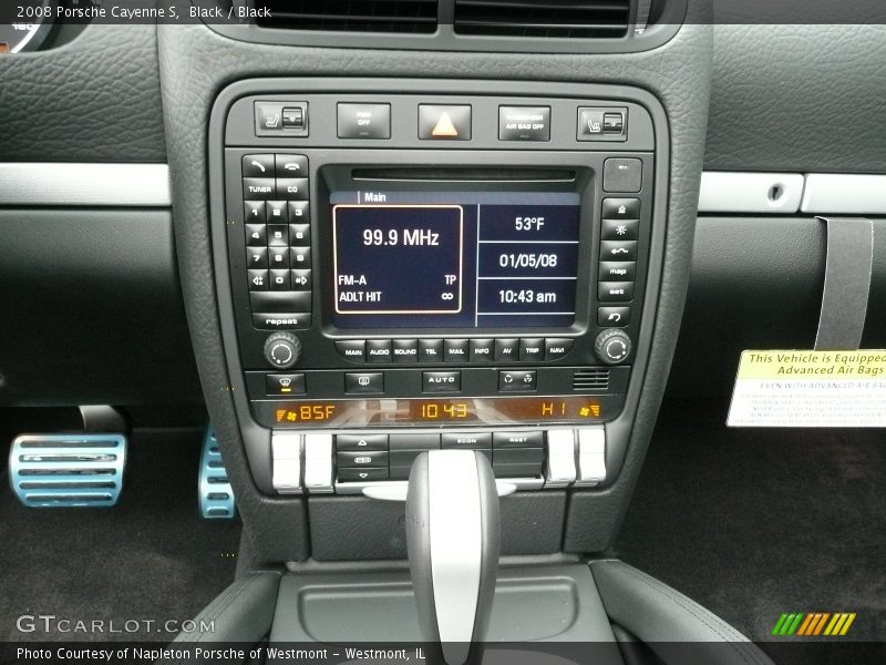 Black / Black 2008 Porsche Cayenne S
