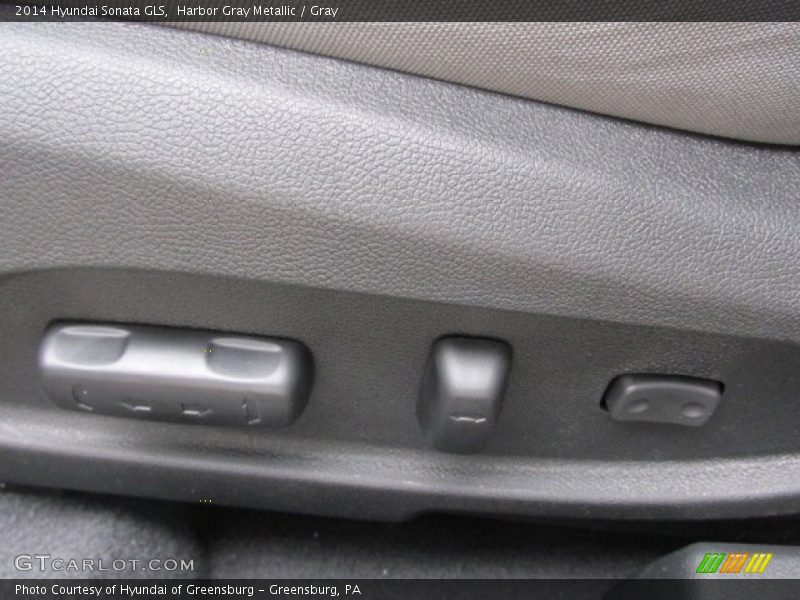 Harbor Gray Metallic / Gray 2014 Hyundai Sonata GLS