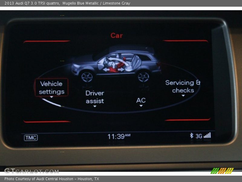 Mugello Blue Metallic / Limestone Gray 2013 Audi Q7 3.0 TFSI quattro