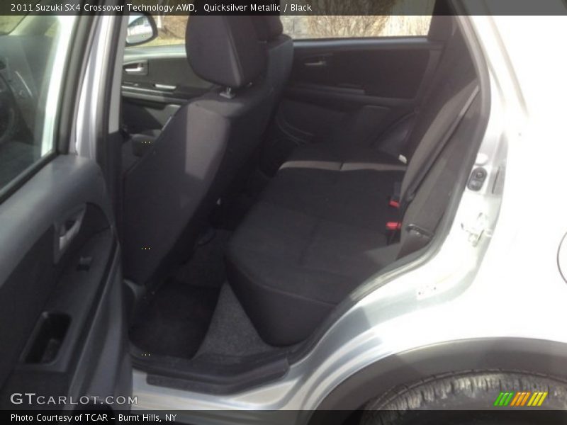 Quicksilver Metallic / Black 2011 Suzuki SX4 Crossover Technology AWD