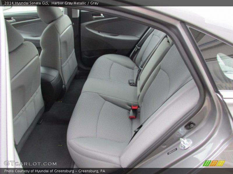 Harbor Gray Metallic / Gray 2014 Hyundai Sonata GLS