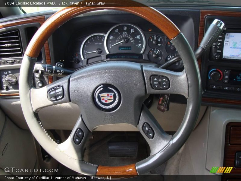 Black Raven / Pewter Gray 2004 Cadillac Escalade AWD