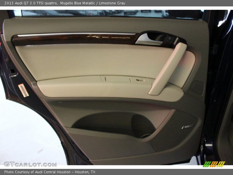 Mugello Blue Metallic / Limestone Gray 2013 Audi Q7 3.0 TFSI quattro