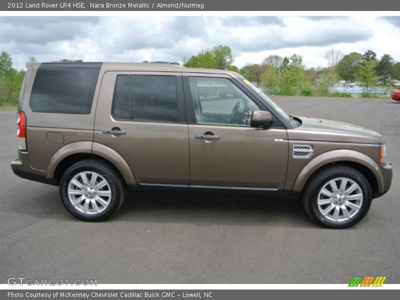 Nara Bronze Metallic / Almond/Nutmeg 2012 Land Rover LR4 HSE