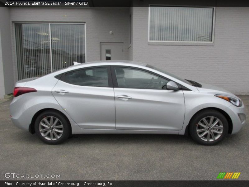 Silver / Gray 2014 Hyundai Elantra SE Sedan
