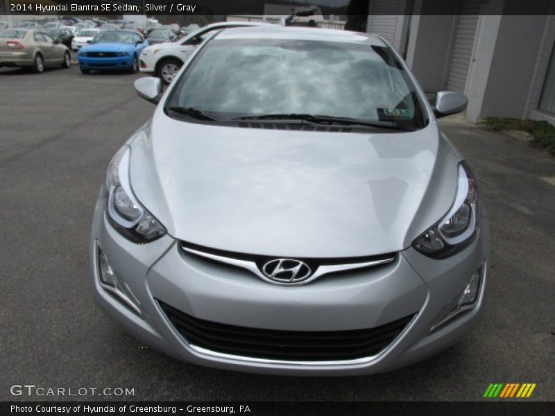 Silver / Gray 2014 Hyundai Elantra SE Sedan